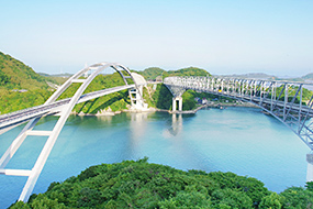 天草1号橋「天門橋」・天城橋イメージ